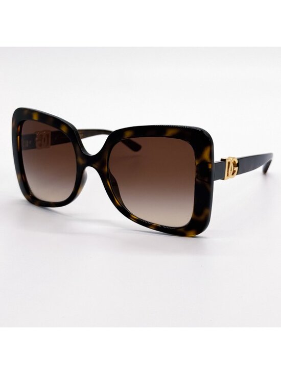New Dolce&Gabbana DG6193U 502/13 Brown Women Oversized Sunglasses main image 9